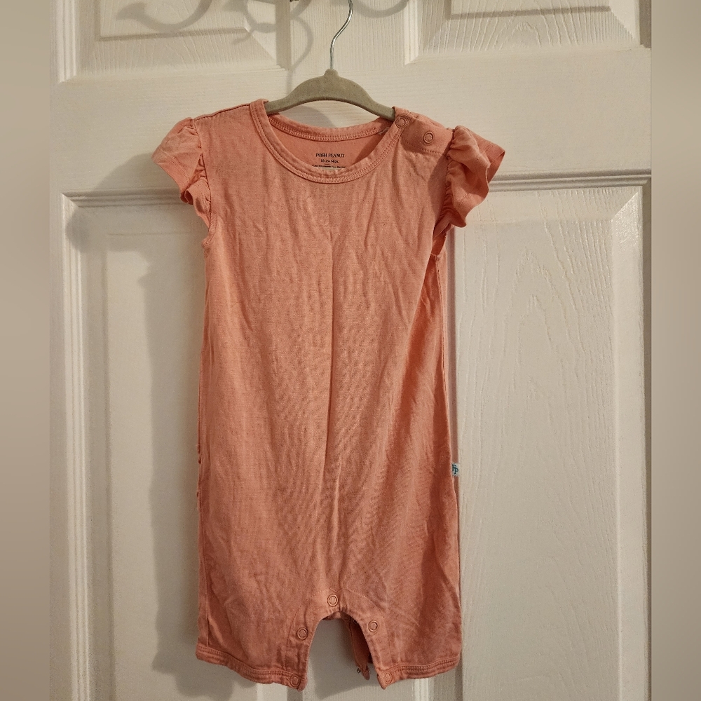 Posh Peanut Coral Baby Outfit